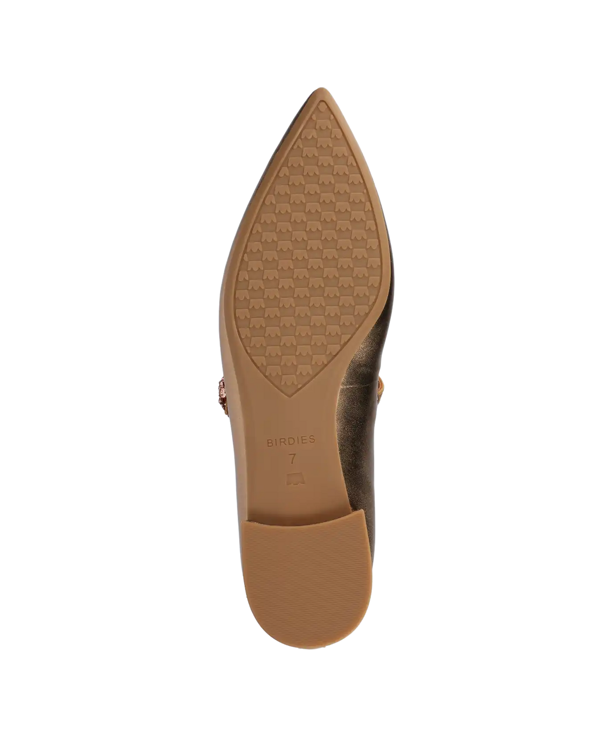 The Goldfinch 15 Mary Jane - Vintage Gold Metal Leather