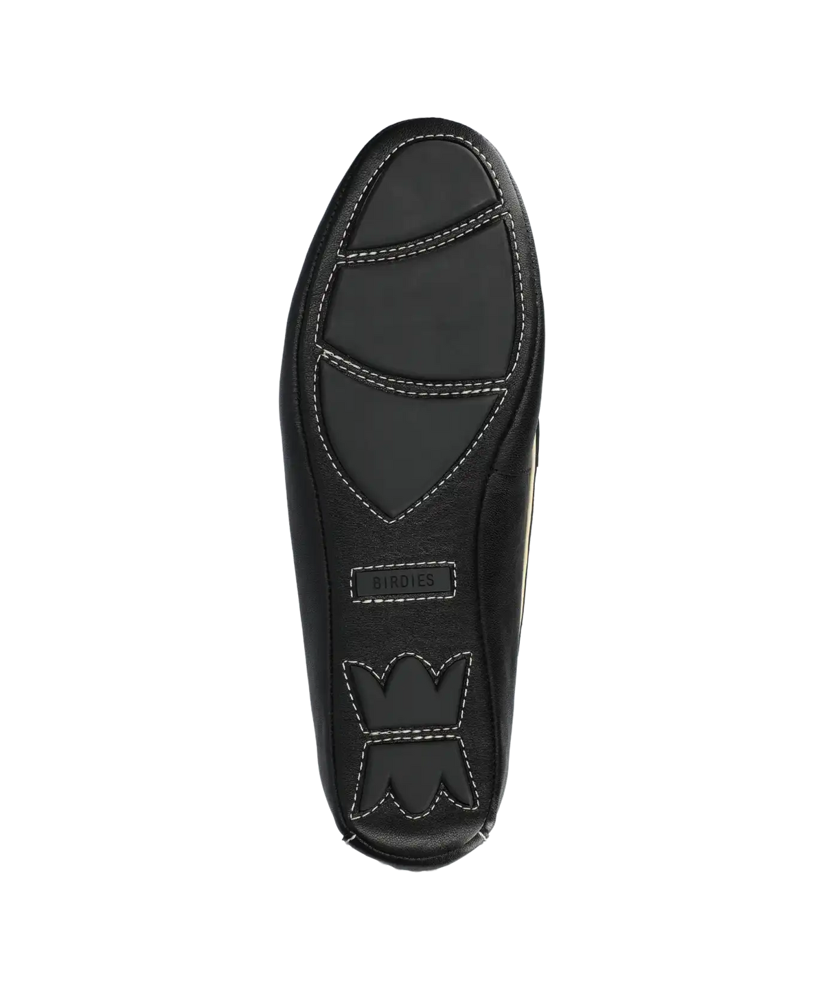 The Vesper Driver - Black Leather Raffia