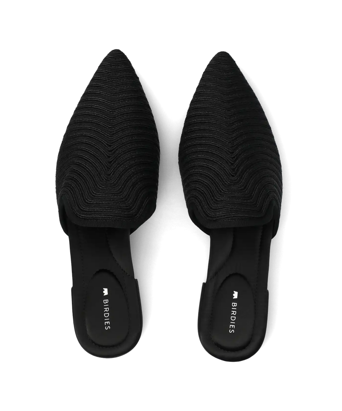The Goldfinch 15 Mule - Black Braiding