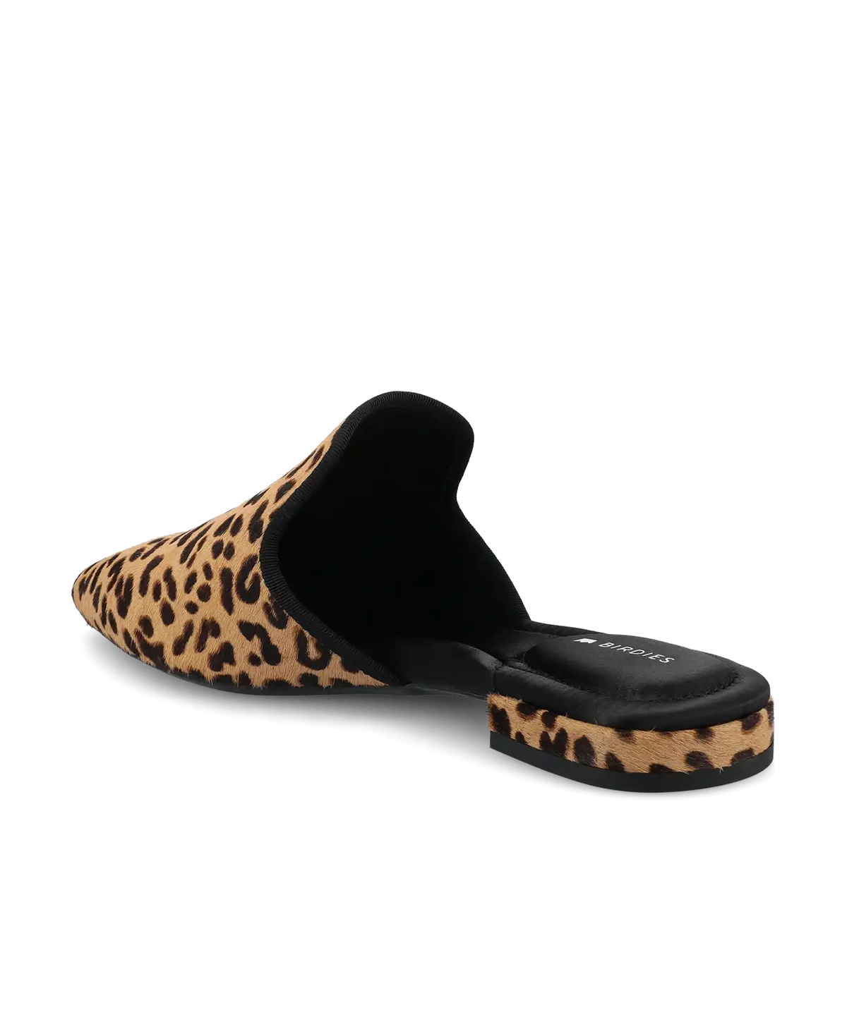 The Goldfinch 15 Mule - Leopardprint Haircalf
