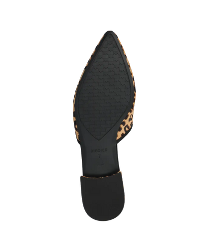 The Goldfinch 15 Mule - Leopardprint Haircalf