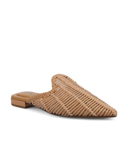 The Goldfinch 15 Woven Slide - Toffee Woven