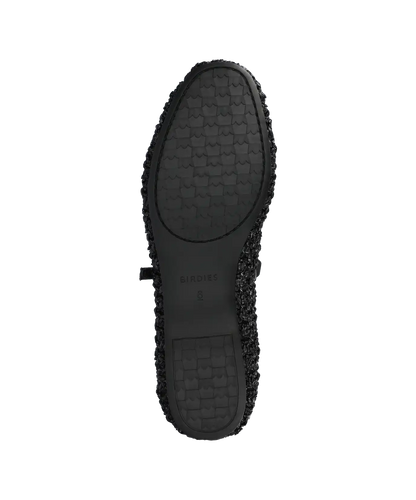 The Hummingbird Mary Jane - Black Openweave