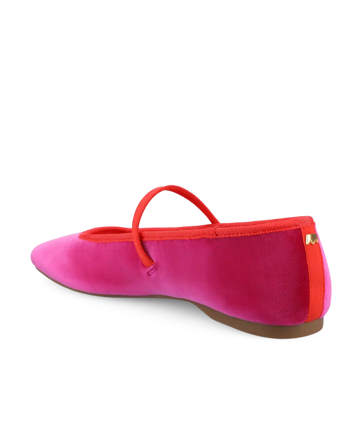The Hummingbird Mary Jane - Hot Pink Velvet