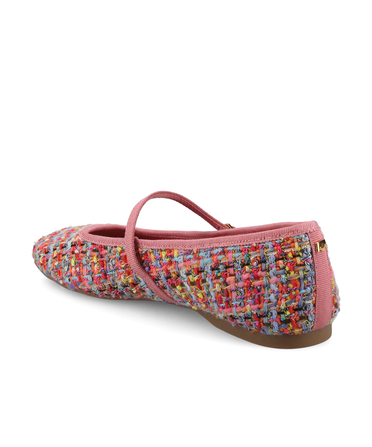 The Hummingbird Mary Jane - Pink Multi Tweed