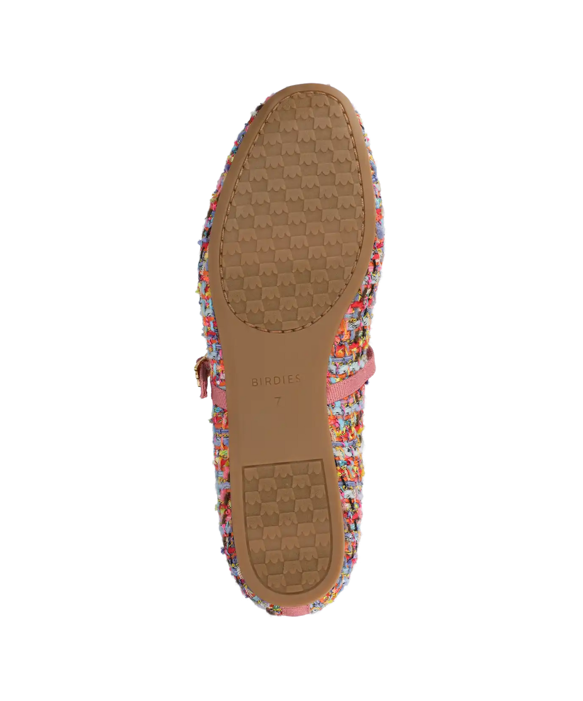 The Hummingbird Mary Jane - Pink Multi Tweed