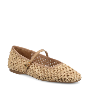 The Hummingbird Mary Jane - Tan Openweave