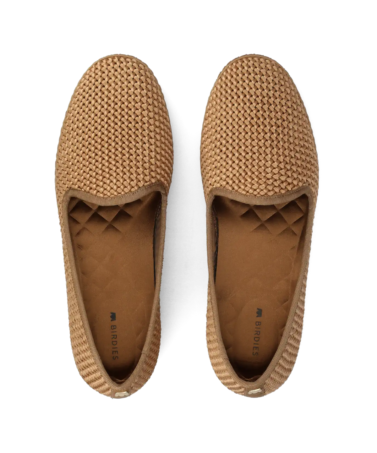 The Heron - Gold Woven Satin