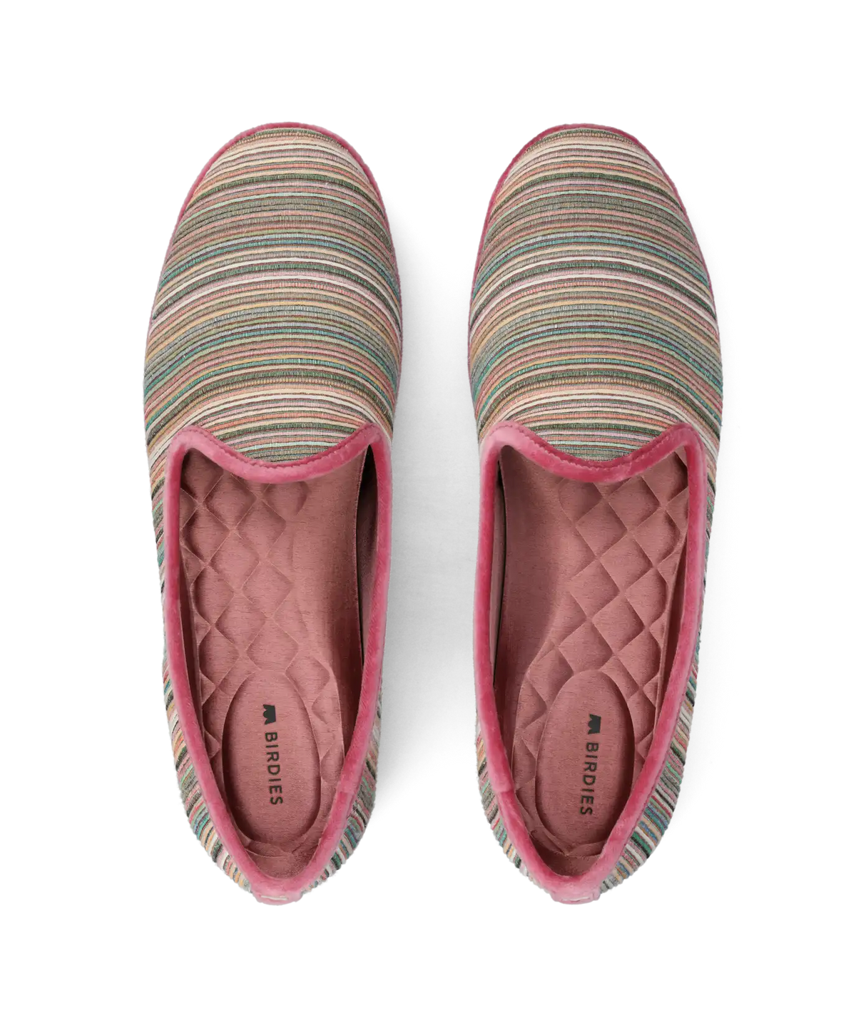 The Heron - Rose Multi Stripe Grosgrain