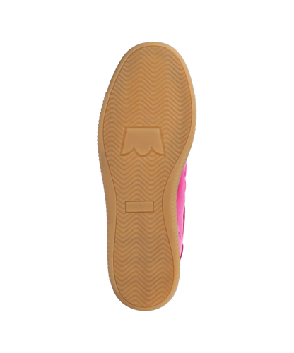 The Jay Sneaker - Hot Pink Velvet