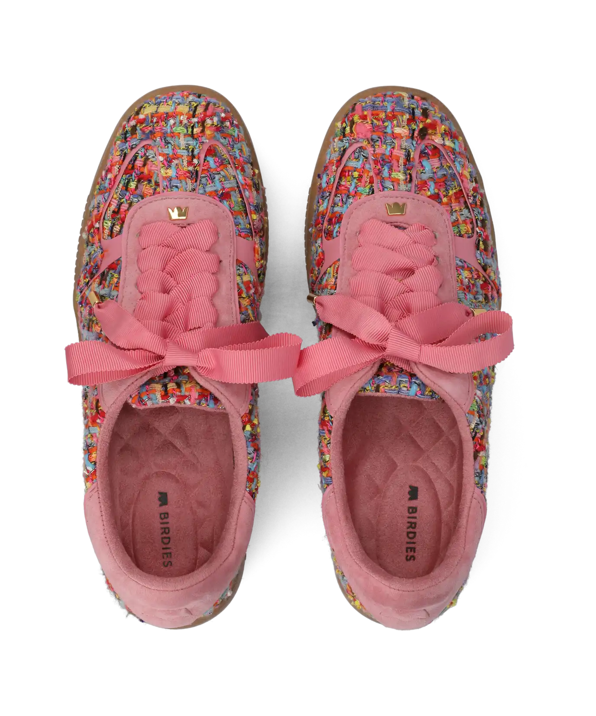 The Jay Sneaker - Pink Multi Tweed