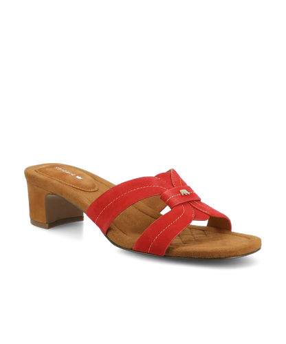 The Kiwi 40 Icon - Red Suede