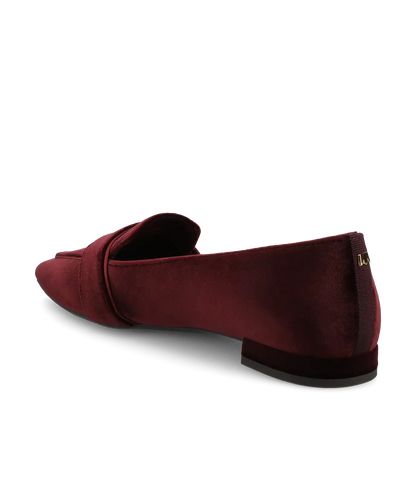 The Sparrow Loafer - Burgundy Velvet