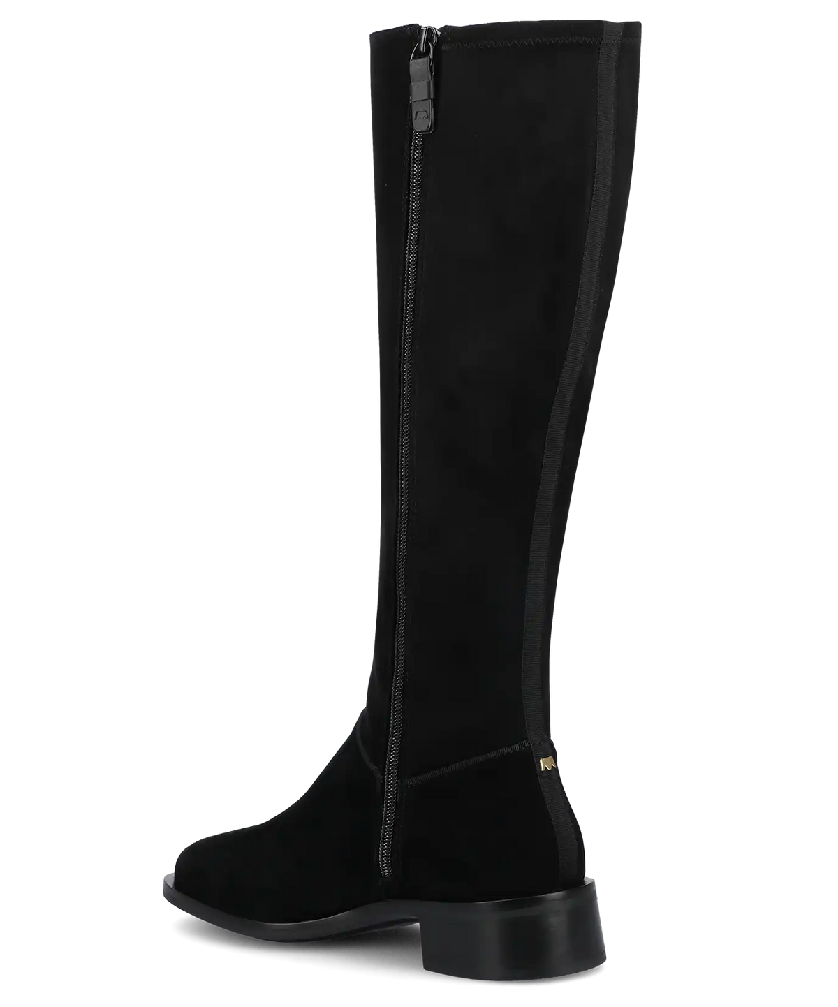 The Starling Tall Boot - Black Suede