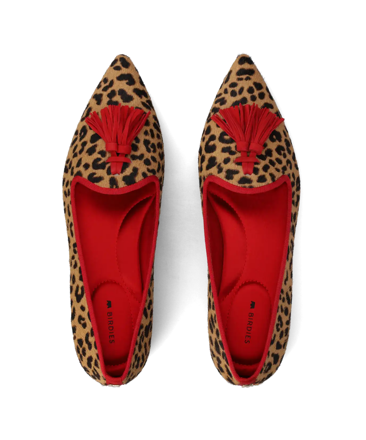 The Starfinch 15 Tassel - Leopardprint Haircalf