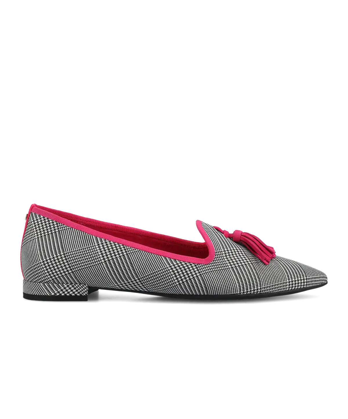 The Starfinch 15 Tassel - Two Tone Plaid
