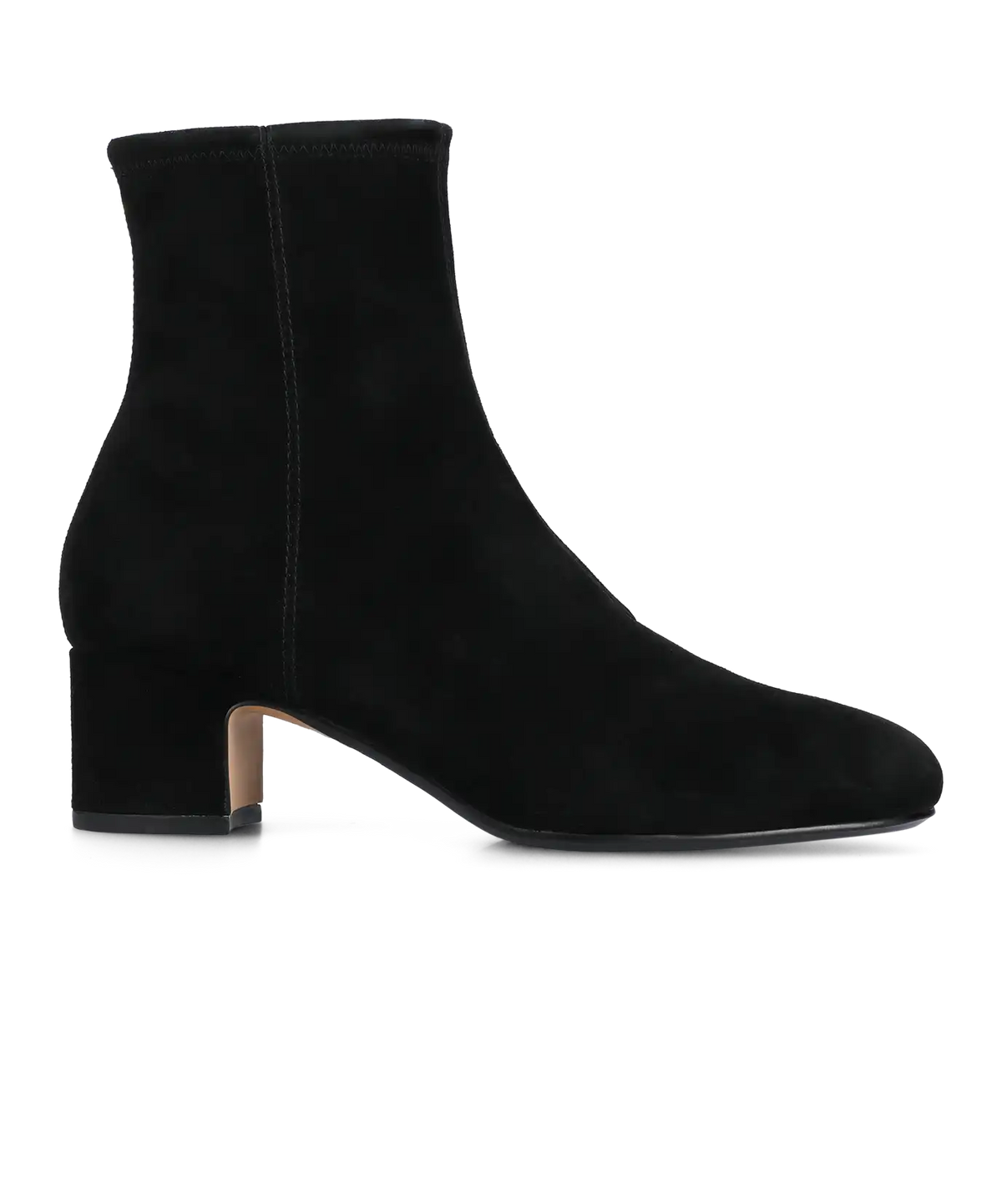 The Starling 50 Bootie - Black Stretch Suede