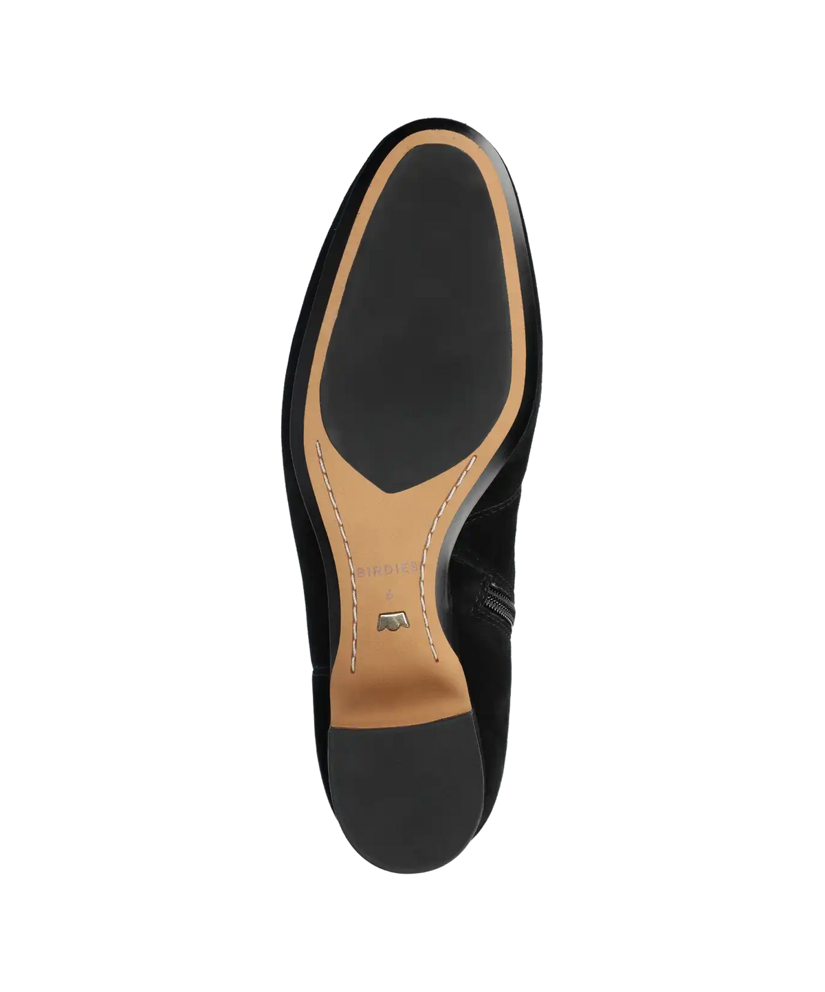 The Starling 50 Bootie - Black Stretch Suede
