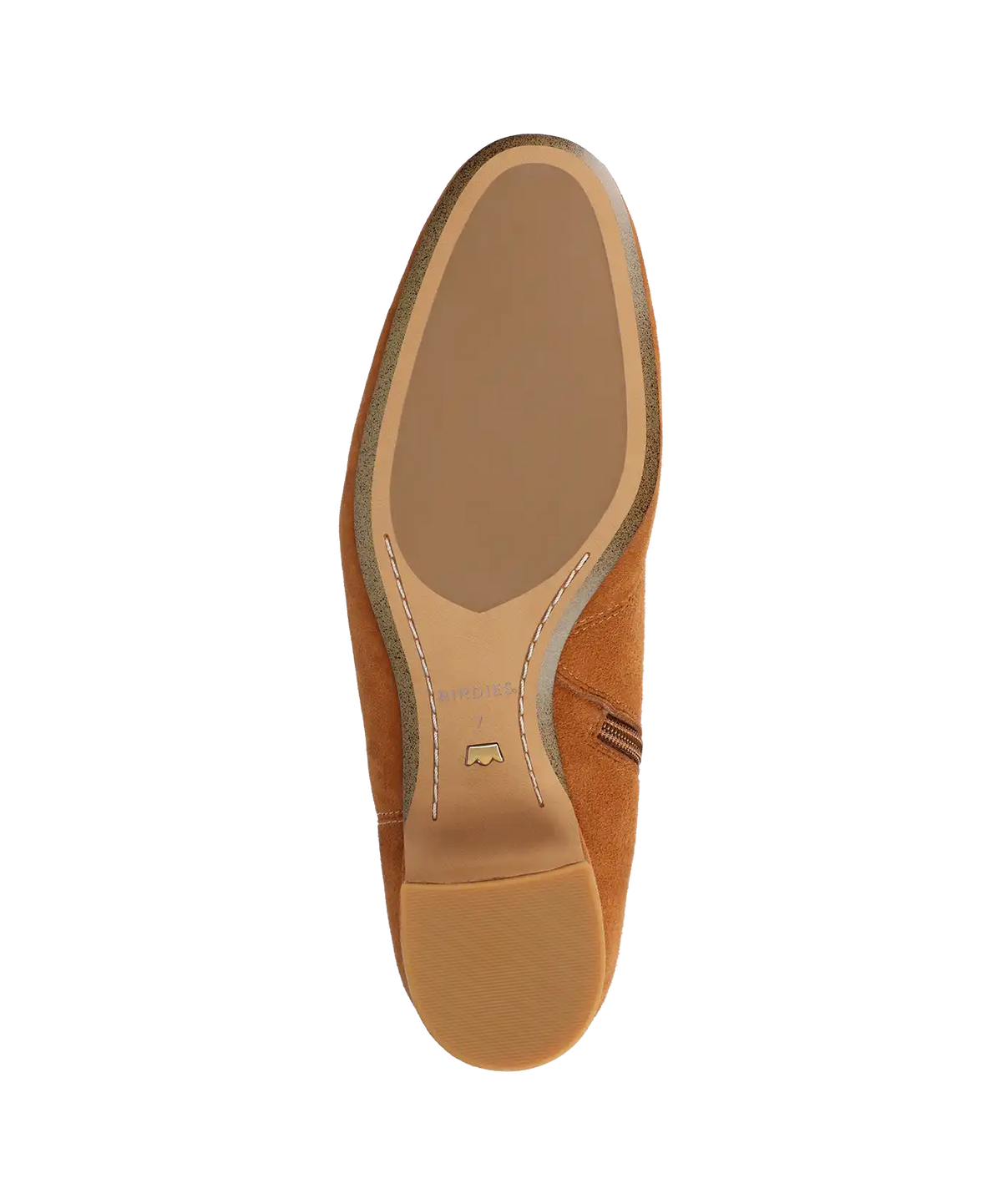 The Starling 50 Bootie - Tan Stretch Suede