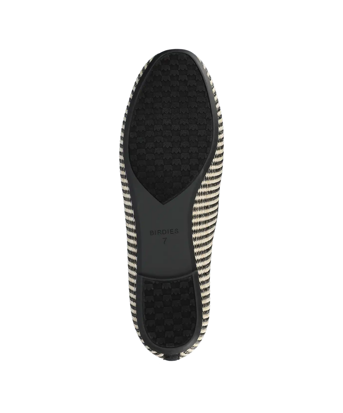 The Starling - Black/Off White Two Tone Raffia