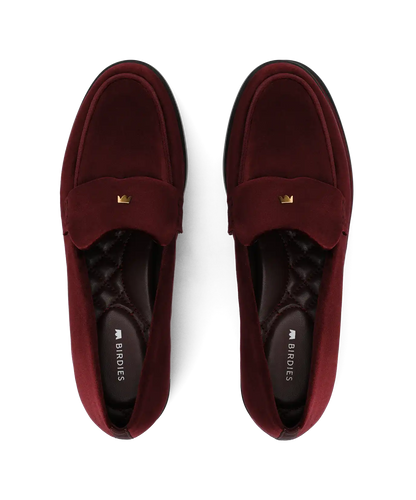 The Starling 20 Loafer - Burgundy Velvet