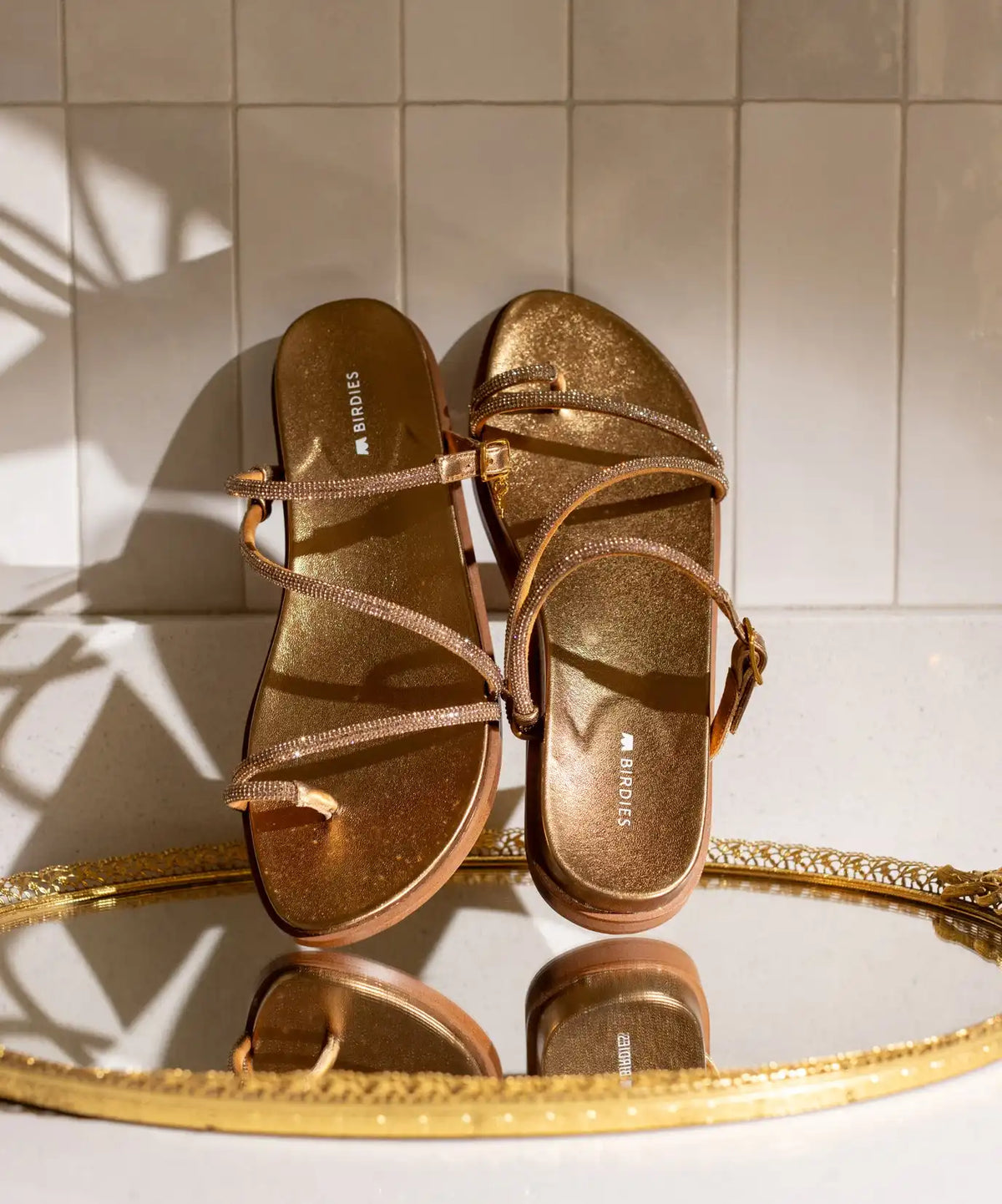The Sunbird String - Gold Jewels
